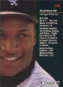 Bo Jackson  baseball card collectible - Main Image 2