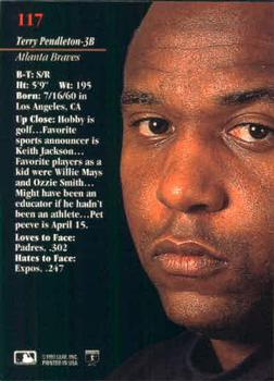 Terry Pendleton  baseball card collectible - Main Image 2