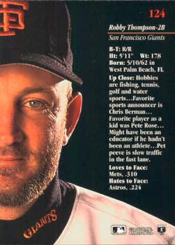 Robby Thompson  baseball card collectible - Main Image 2