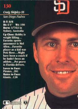 Craig Shipley  baseball card collectible - Main Image 2