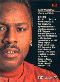 Kevin Mitchell  baseball card collectible - Main Image 2