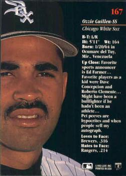 Ozzie Guillen  baseball card collectible - Main Image 2