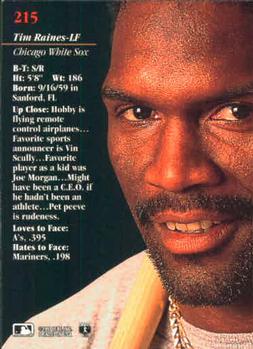 Tim Raines  baseball card collectible - Main Image 2