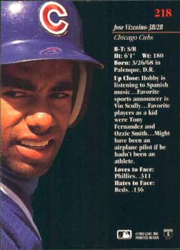 Jose Vizcaino  baseball card collectible - Main Image 2