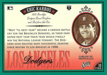 Eric Karros  baseball card collectible - Main Image 2