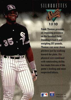 Frank Thomas  baseball card collectible - Main Image 2