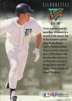 Travis Fryman  baseball card collectible - Main Image 2