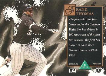 Frank Thomas  baseball card collectible - Main Image 2