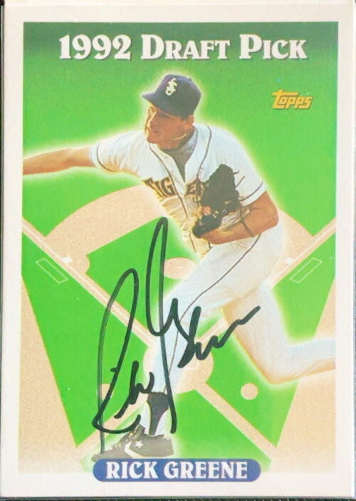 Rick Greene  baseball card collectible - Main Image 3