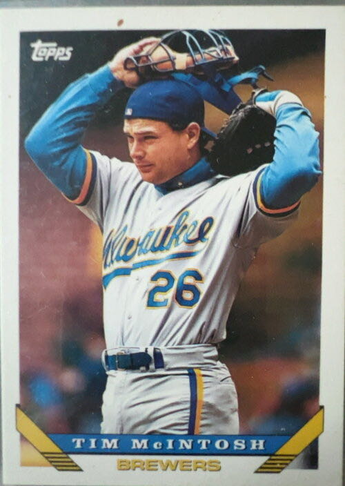Tim McIntosh  baseball card collectible - Main Image 3