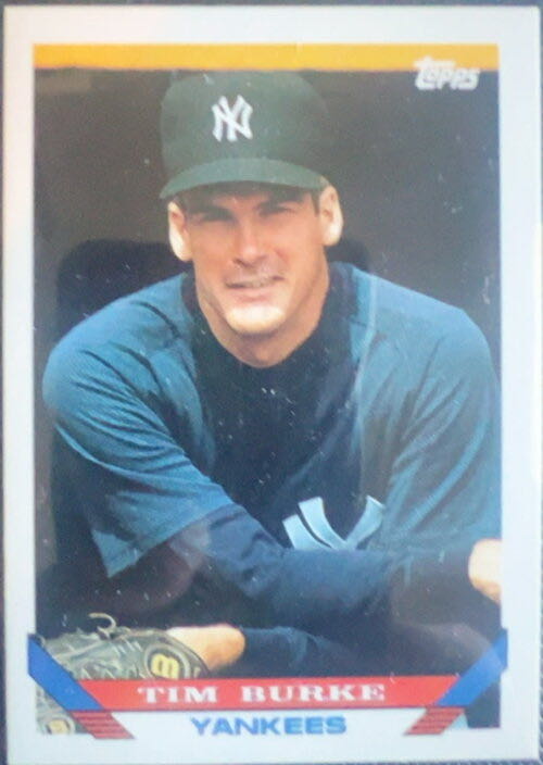 Tim Burke  baseball card collectible - Main Image 3