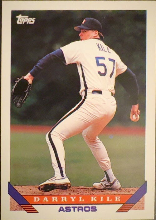 Darryl Kile  baseball card collectible - Main Image 3