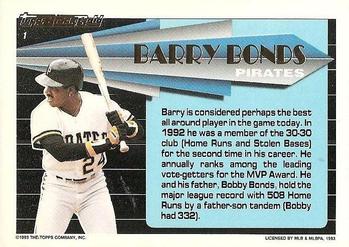 Barry Bonds  baseball card collectible - Main Image 2