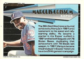 Marquis Grissom  baseball card collectible - Main Image 2