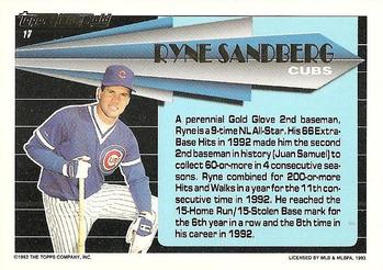 Ryne Sandberg  baseball card collectible - Main Image 2