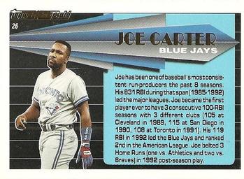 Joe Carter  baseball card collectible - Main Image 2