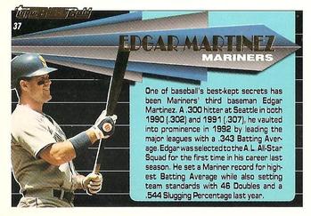 Edgar Martinez  baseball card collectible - Main Image 2