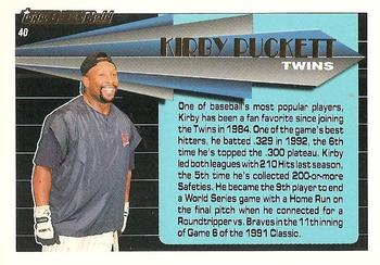 Kirby Puckett  baseball card collectible - Main Image 2