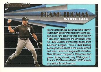 Frank Thomas  baseball card collectible - Main Image 2
