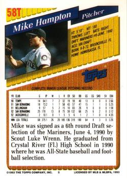 Mike Hampton  baseball card collectible - Main Image 2