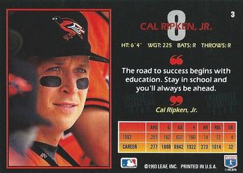 Cal Ripken, Jr.  baseball card collectible - Main Image 2
