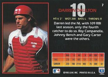 Darren Daulton  baseball card collectible - Main Image 2