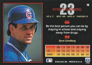 Ryne Sandberg  baseball card collectible - Main Image 2