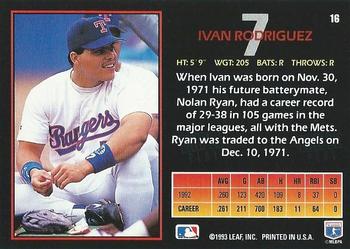 Ivan Rodriguez  baseball card collectible - Main Image 2
