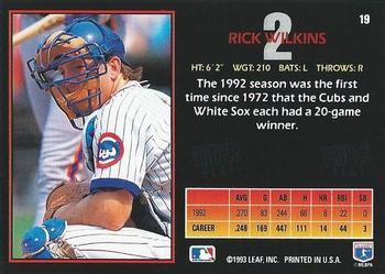 Rick Wilkins  baseball card collectible - Main Image 2