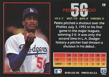 Pedro Astacio  baseball card collectible - Main Image 2