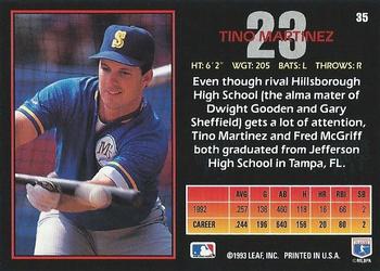 Tino Martinez  baseball card collectible - Main Image 2