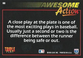 Mark McGwire / Brian Harper  baseball card collectible - Main Image 2