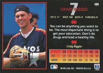 Craig Biggio  baseball card collectible - Main Image 2