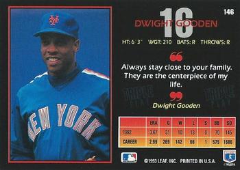 Dwight Gooden  baseball card collectible - Main Image 2