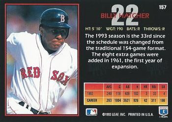 Billy Hatcher  baseball card collectible - Main Image 2