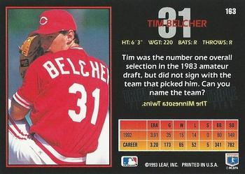 Tim Belcher  baseball card collectible - Main Image 2