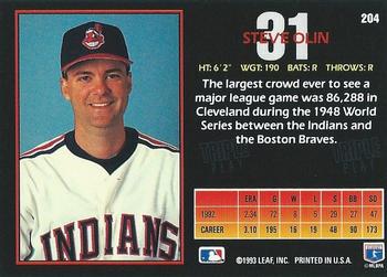 Steve Olin  baseball card collectible - Main Image 2