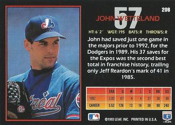 John Wetteland  baseball card collectible - Main Image 2
