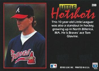 Tom Glavine  baseball card collectible - Main Image 2