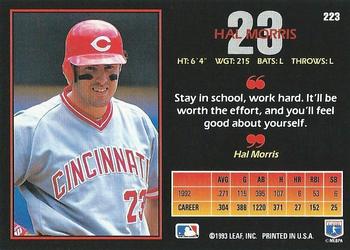 Hal Morris  baseball card collectible - Main Image 2