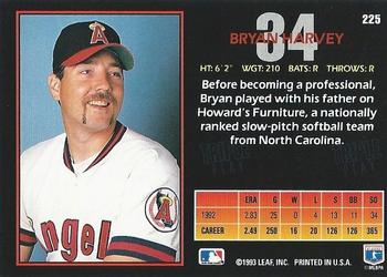 Bryan Harvey  baseball card collectible - Main Image 2