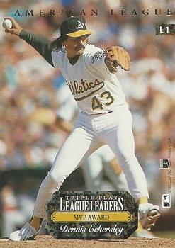 Barry Bonds / Dennis Eckersley  baseball card collectible - Main Image 2