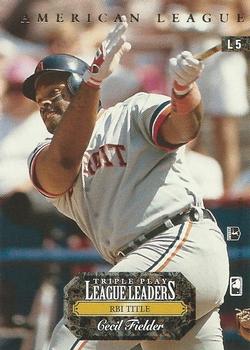 Darren Daulton / Cecil Fielder  baseball card collectible - Main Image 2
