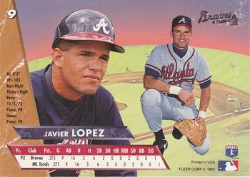Javier Lopez  baseball card collectible - Main Image 2