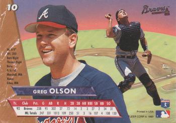 Greg Olson  baseball card collectible - Main Image 2