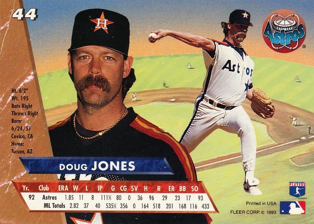 Doug Jones  baseball card collectible - Main Image 2