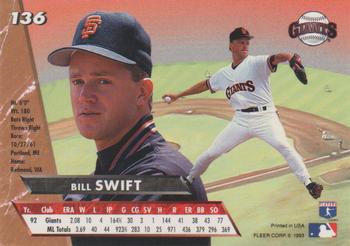 Bill Swift  baseball card collectible - Main Image 2