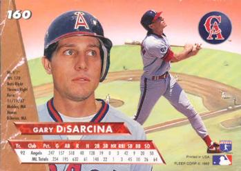 Gary DiSarcina  baseball card collectible - Main Image 2