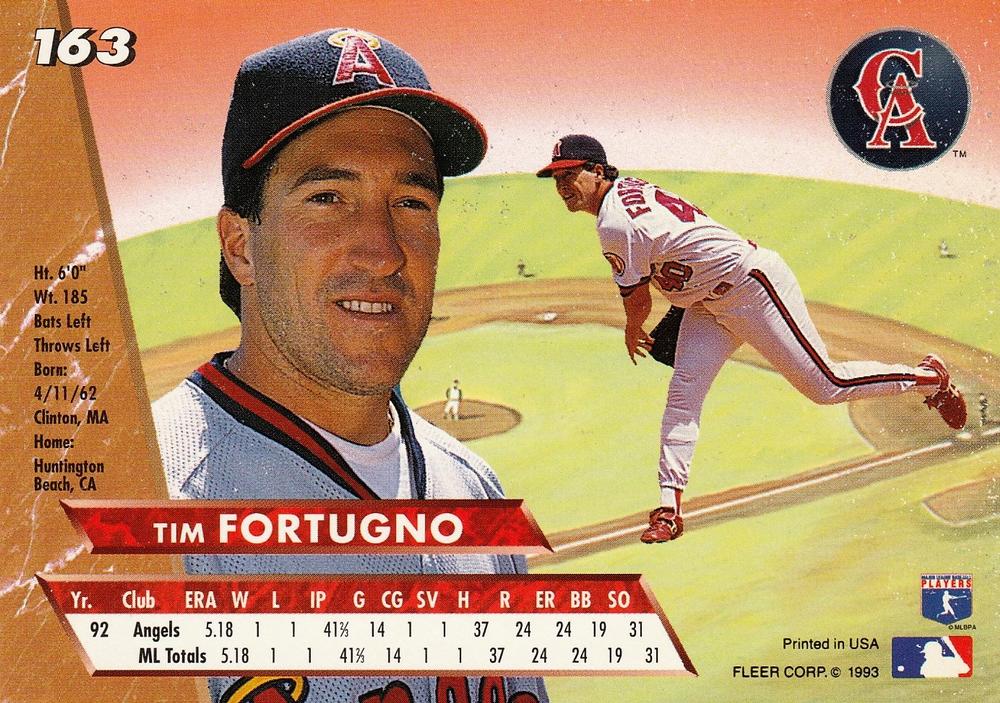 Tim Fortugno  baseball card collectible - Main Image 2
