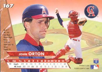 John Orton  baseball card collectible - Main Image 2